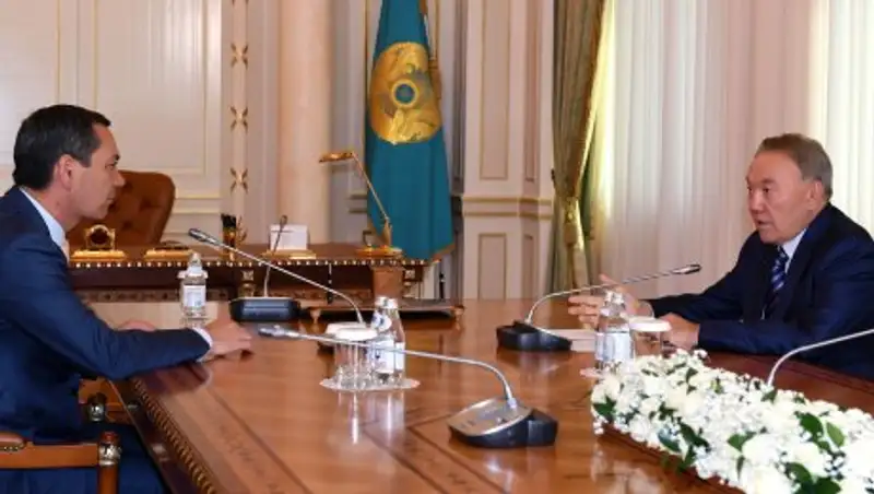 Назарбаев встретился с кандидатом в президенты Кыргызстана