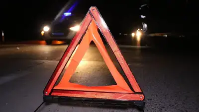 ДТП полицейский , фото - Новости Zakon.kz от 02.12.2021 13:40