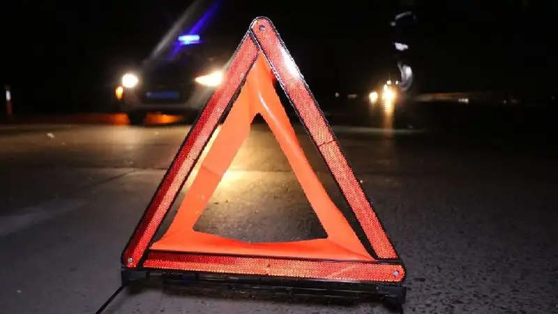 На западе Казахстана пьяный полицейский совершил смертельное ДТП