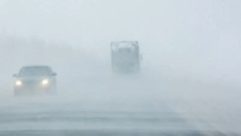 В двух регионах Казахстана закрыты трассы из-за морозов