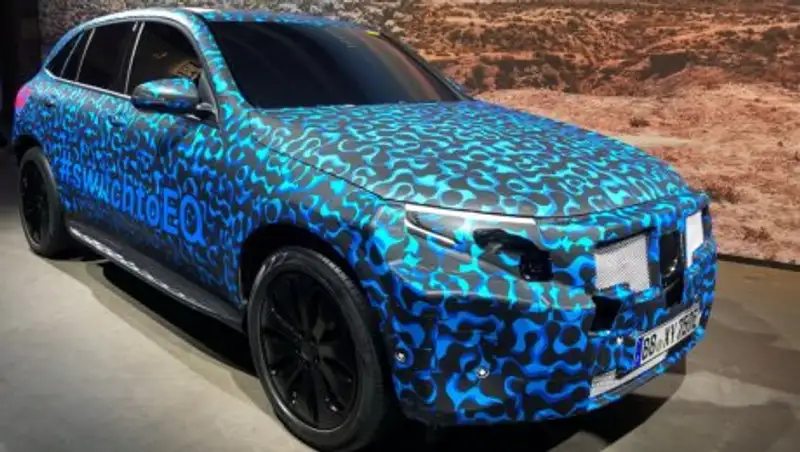 Mercedes представил нового конкурента электромобиля Tesla X