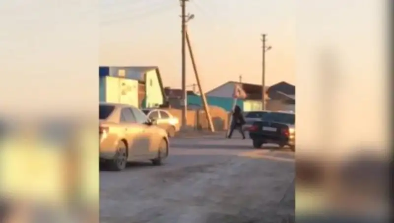 Мужчина, разгуливавший с дорожным знаком, избежит наказания