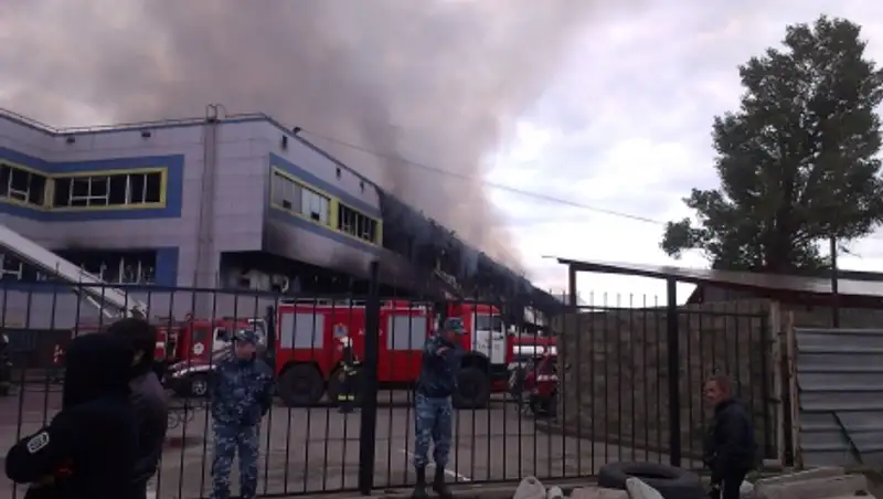 Уголовные дела возбуждены по факту пожара в ТЦ "Адем"