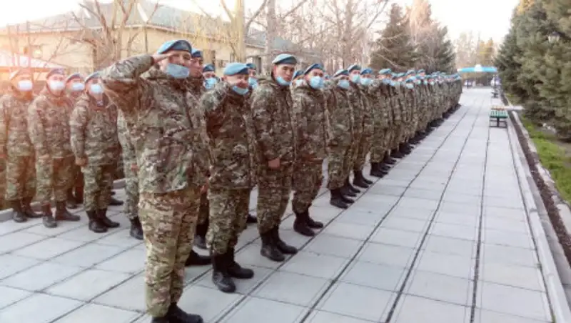 Сотни десантников привлечены к обеспечению общественной безопасности в городах Казахстана