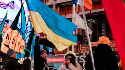 Украина, Россия, война, протесты, митинги, фото - Новости Zakon.kz от 27.02.2022 22:59