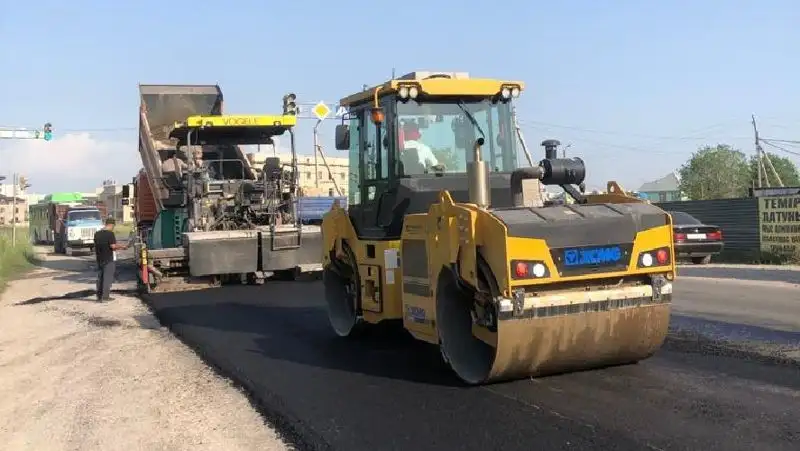 В Шымкенте за месяц отремонтировали 41 улицу