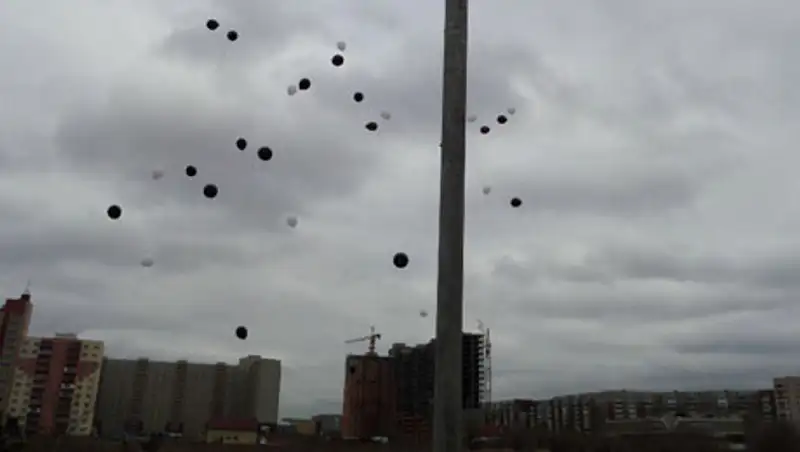 Акмолинцы почтили память жертв дорожно-транспортных происшествий