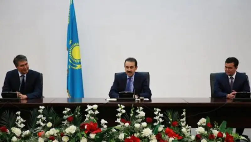 Карим Масимов представил коллективу МИР РК нового главу