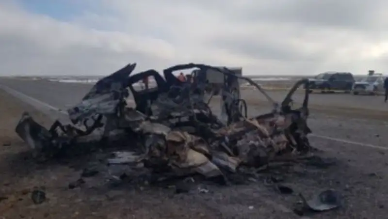 Почти все погибшие на трассе в Мангистауской области были узбекистанцами