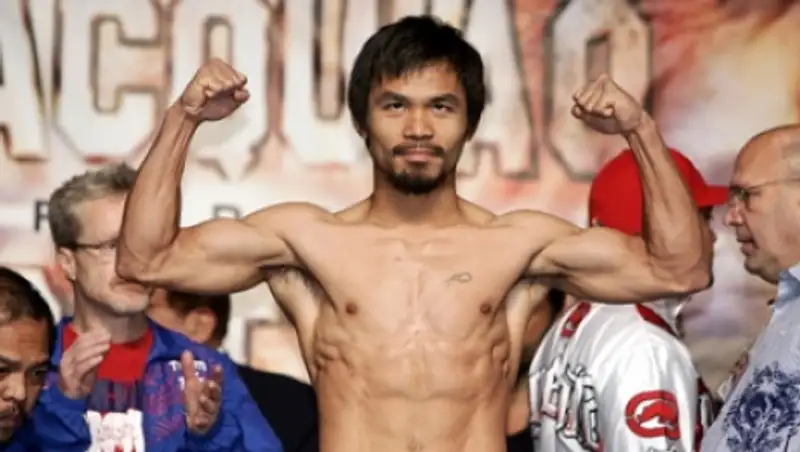 Пакиао к бою с Мейуэзером-младшим записал собственную песню