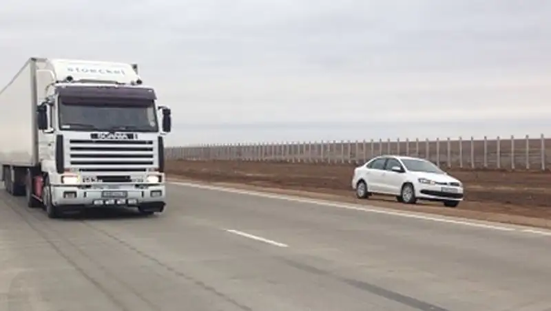 Открыт проезд на 6,5 км правой полосы движения автомобильной дороги «Астана-Темиртау»