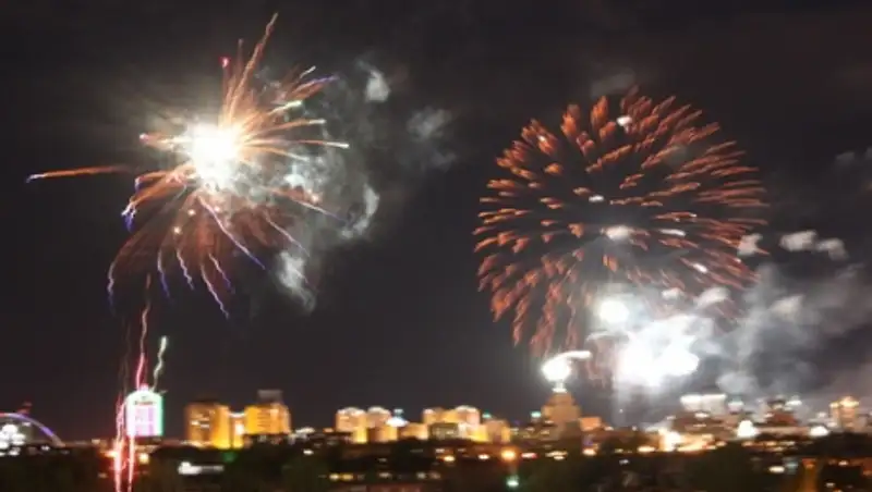 Над Астаной и Алматы отгремели победные салюты