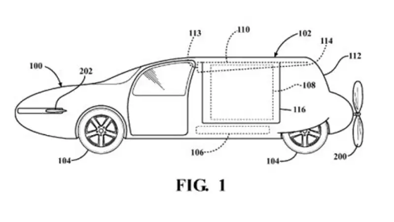 Toyota получила патент на летающий автомобиль