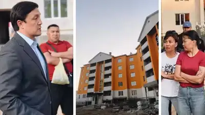 Аким Актобе встретился с жителями двух аварийных домов, фото - Новости Zakon.kz от 24.08.2023 19:55