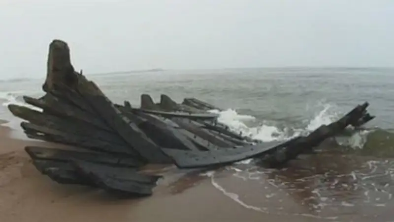 На берегу Балтийского моря нашли корабль середины XIX века