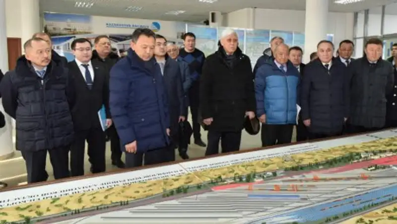 Председатель правления АО "НК "Қазақстан темір жолы" посетил объекты хоргосского хаба