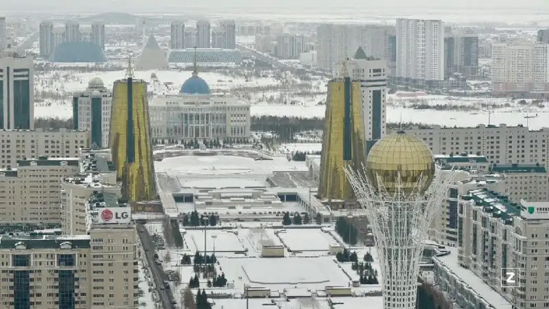 нур-султан, зима, январь, температура, казгидромет, фото - Новости Zakon.kz от 09.02.2022 10:25
