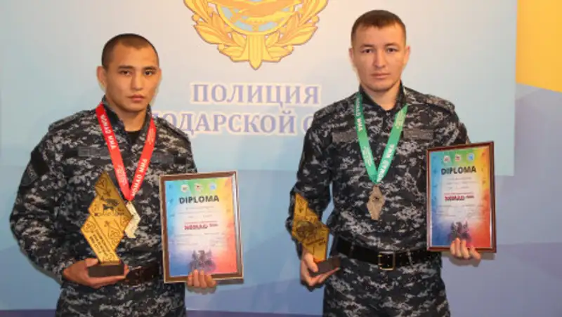 Казахстанские полицейские выиграли чемпионат Азии NOMAD MMA