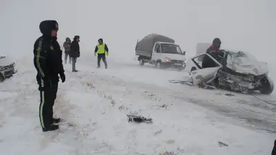 авария, фото - Новости Zakon.kz от 03.01.2023 19:46