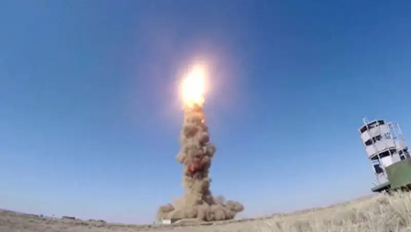 Опубликовано видео пуска модернизированной ракеты системы ПРО