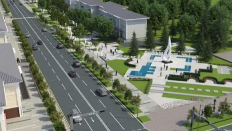 Представлены эскизы скверов на проспекте Назарбаева в Алматы