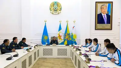 В Министерстве обороны чествовали чемпионов и призеров Азиатских игр, фото - Новости Zakon.kz от 12.10.2023 15:29