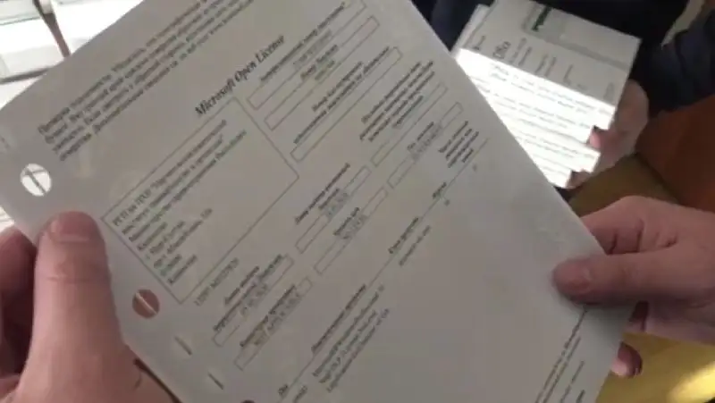 Задержаны крупные поставщики поддельной продукции Microsoft в Алматы