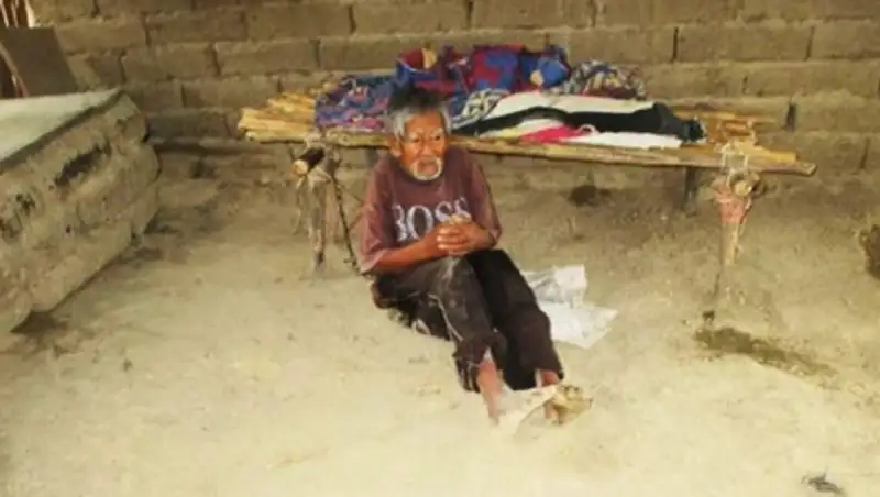 Жена два года держала мужа на привязи, чтобы он не сбежал