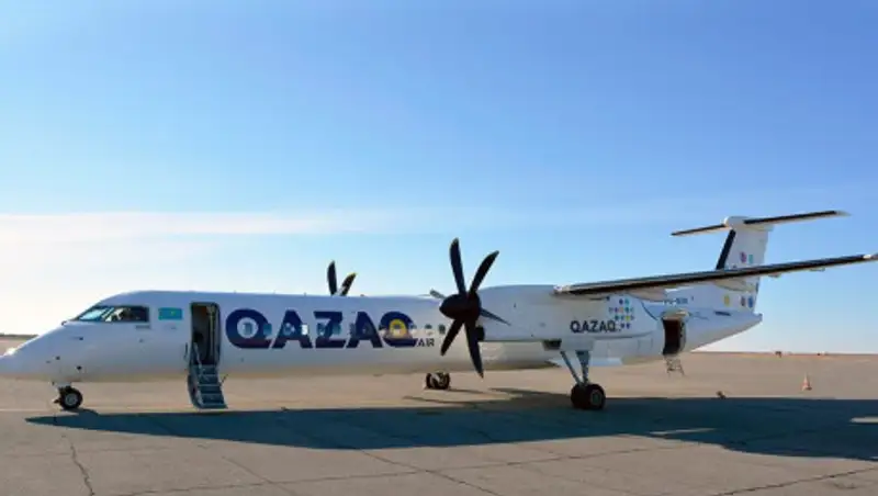 В QazaqAir прокомментировали обнаружение повреждений на самолете