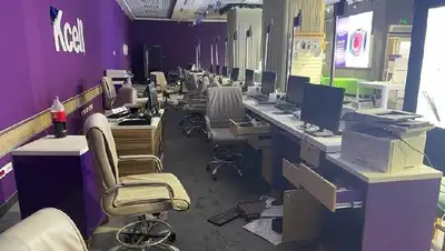 беспорядки, фото - Новости Zakon.kz от 11.01.2022 14:28