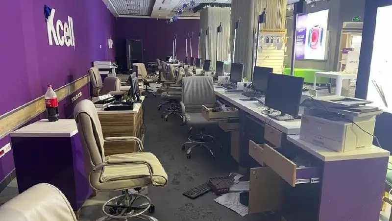 Ущерб Kcell составил миллиард тенге