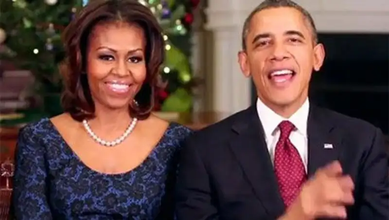 Белый дом не стал комментировать появившиеся слухи о разводе Обамы