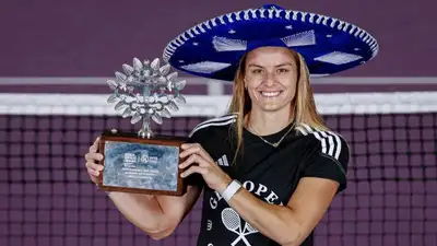 Мария Саккари прокомментировала свою победу на турнире WTA-1000 в Мексике. Видеообзор финального матча 
