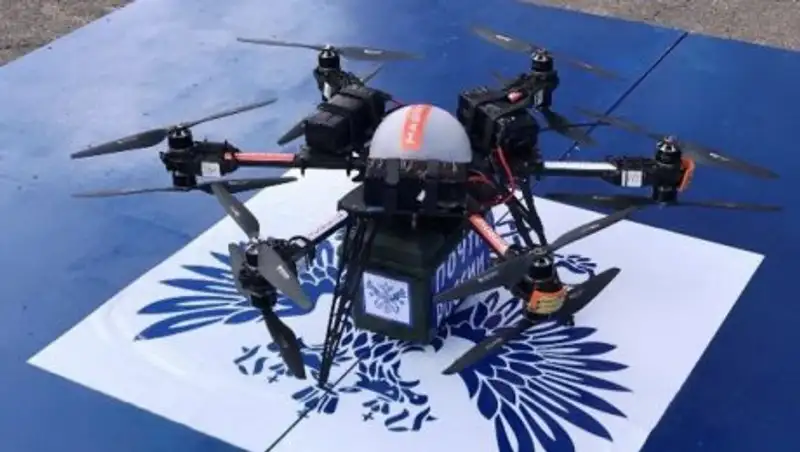 Первый беспилотный летательный аппарат «Почты России» потерпел крушение