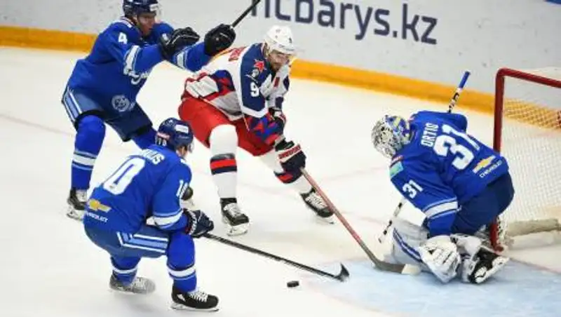 "ЦСКА" взял реванш у "Барыса" за поражение неделю назад