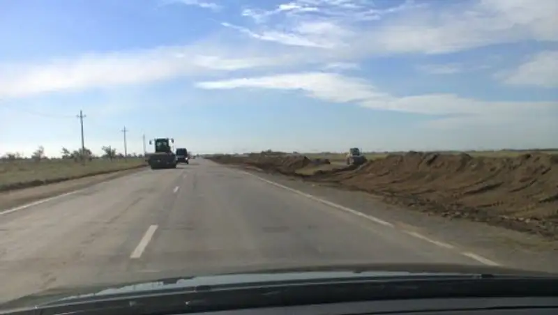 Движение для легкового транспорта по дороге «Семей-Курчатов» открыто