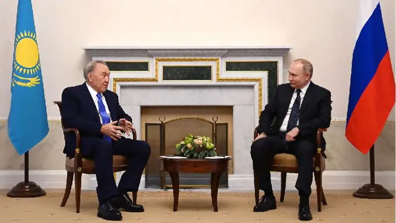 Нурсултан Назарбаев поблагодарил Владимира Путина