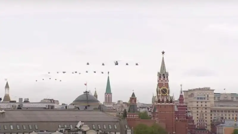 Воздушный парад Победы прошел в Москве