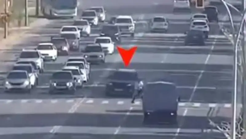 Беспредел на дорогах Нур-Султана запечатлели камеры