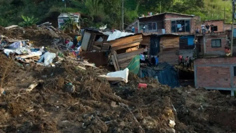 Жертвами оползня в Колумбии стали как минимум 33 человека