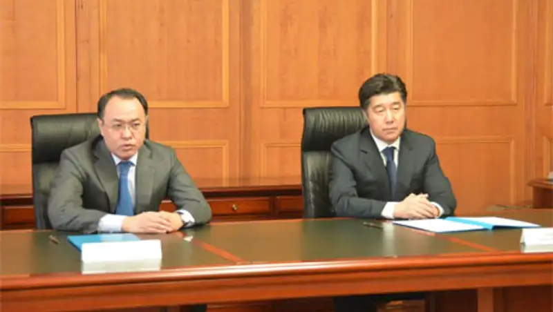 Кожамжаров и Байменов подписали План совместных мероприятий