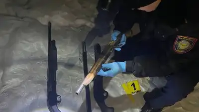 найден схрон оружия, фото - Новости Zakon.kz от 27.01.2023 18:19