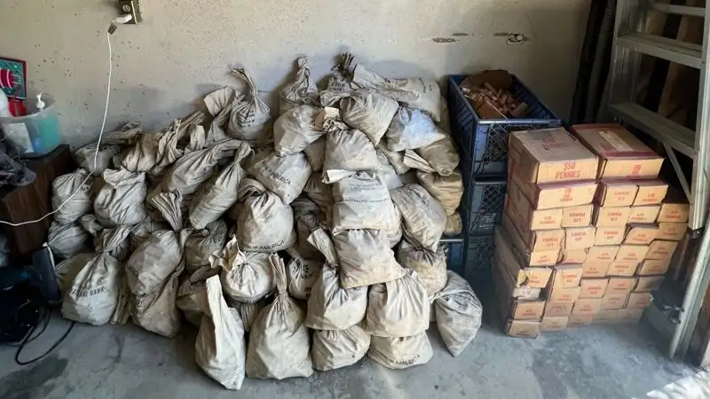 Житель Калифорнии нашел тайник с 1 млн монет на 4,4 млн тенге