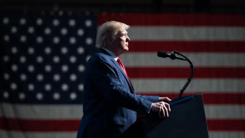 Дональд Трамп обратился с заявлением к нации