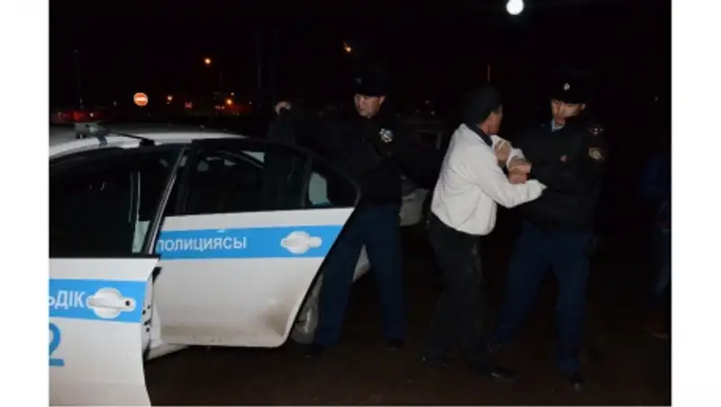 Перестрелка и погоня в Алматы при задержании  контрабандиста