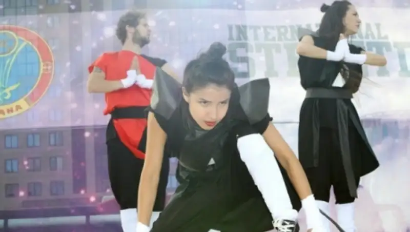 В Астане прошел международный фестиваль по уличным танцам 