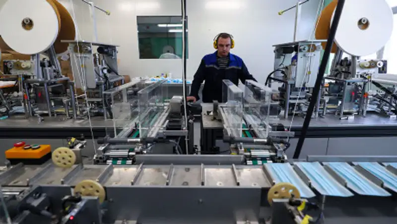 Решается вопрос производства масок в Алматы