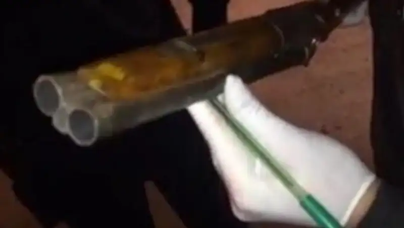 Задержан мужчина, обстрелявший машины полиции из обреза в Жезказгане 