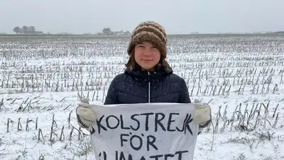 Грету Тунберг задержали в Германии, фото - Новости Zakon.kz от 18.01.2023 06:04