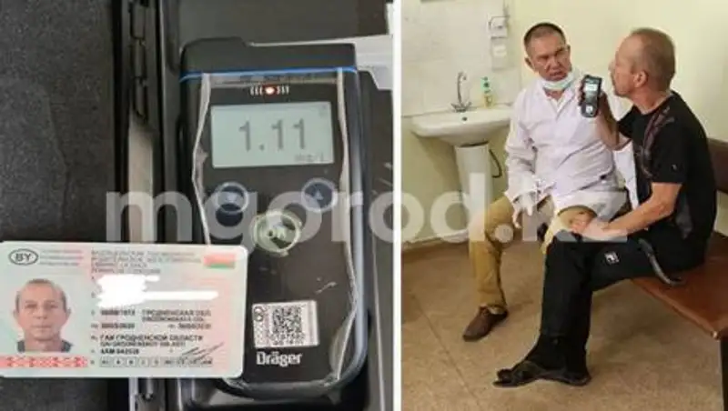 Белорусского дальнобойщика арестовали на 15 суток в Актюбинской области